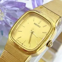 SEIKO ゴールド 腕時計 ヴィンテージ ドレスウォッチ #t503