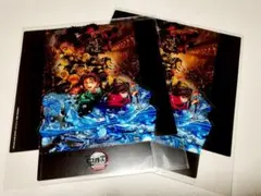 鬼滅の刃 映画入場特典クリアスタンド 2枚セット(訳あり)