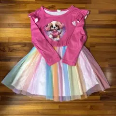 子供用ピンクワンピース