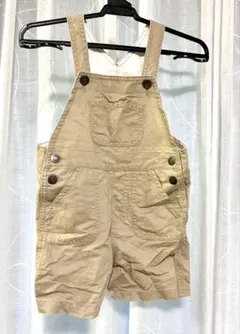 【美品】BAby GAP オーバーオール ベージュ