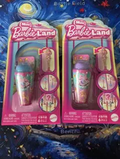 Mini Barbie Land バービー ポップリビール 2個セット