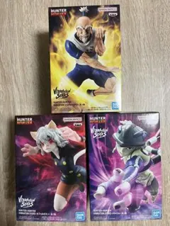 HUNTER×HUNTER　ネテロ　メルエム　ネフェルピトー　フィギュア　セット