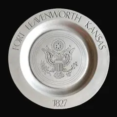 【激レア】1976年米国建国200周年記念 ピューター製 プレート 皿　送料込 激レア】1976年米国建国200周年記念 ピューター製 プレート 皿 送料込