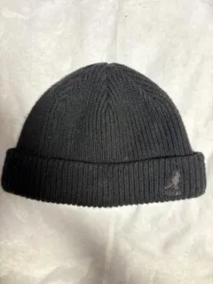 KANGOL ブラックビーニー