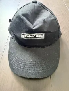 number nine キャップ ブラックのサムネイル