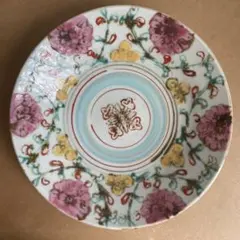 伊藤聡信　色絵　れんげ（ピンク）★レア 29cm大皿 ピンクドット印判色絵 伊藤聡信さん - メルカリ