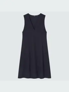 *uniqlo* ブラッシュドジャージージャンパースカート