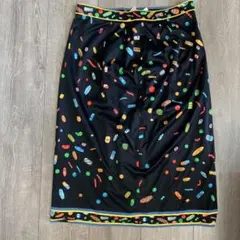 ゆみちゃん様専用　LEONARD 宝石総柄スカート ヴィンテージ 古着 レトロ