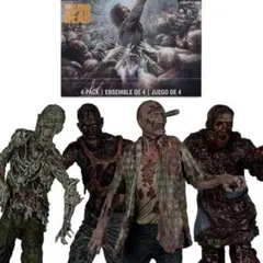 4個入り パック 恐怖ウォーキング・デッド・ウォーカーズ アクションフィギュアのサムネイル