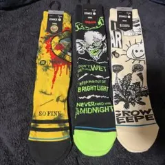 STANCE グレムリンデザイン クルーソックスのサムネイル
