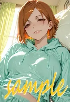 【G-006】オリジナルイラスト　A4 ポスター　アニメ　かわいい