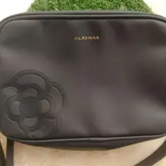 CLATHAS ネイビー ショルダーバッグ
