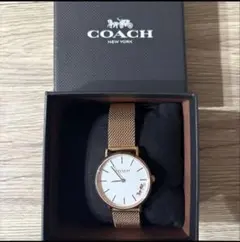 COACH ゴールド　腕時計
