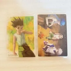 HUNTER×HUNTER ハンターハンター イタジャガ　カード　ゴン　キルア