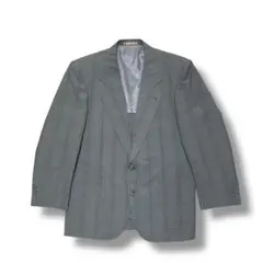 【美品】Gutsman グレー チェック柄 テーラードジャケット　春夏秋　メンズ