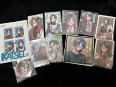 にじさんじ 3SKM 魁星 チェキ カード ブロマイド 缶バッジ