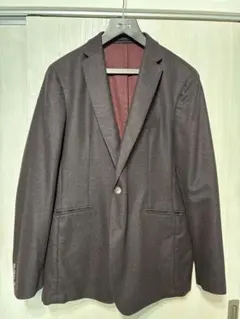Hackett ウール100% 起毛　テーラードジャケット　ブラウンのサムネイル