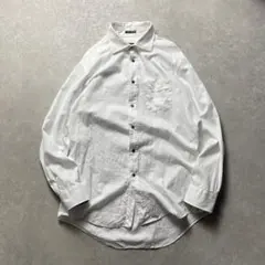 BURBERRY BLACKLABEL レギュラーカラーシャツ長袖ホワイト白古着