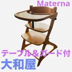 【良品】大和屋 マテルナ Materna テーブル ガード付き