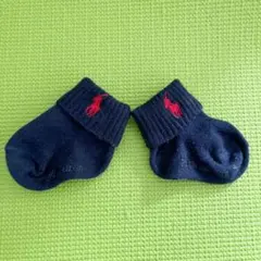 ポロラルフローレン新生児ソックス2足セット