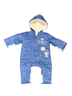 美品　PEANUTS スヌーピー ジャンプスーツ アウター 70cm