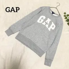 ギャップ✳️人気 定番 裏起毛トレーナー クルーネック ビックロゴ刺繍 XXS