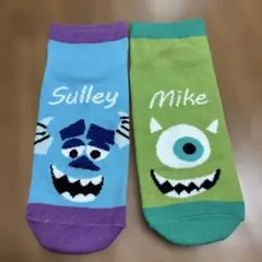 新品未使用 ディズニー・ピクサー サリー＆マイク ソックス