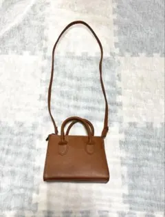 ショルダーバッグブラウン
