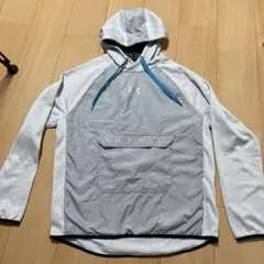 UNDERARMOUR アンダーアーマー グレー 長袖 ナイロン　パーカー　M
