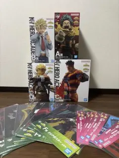 ヒロアカ一番くじ紡ぐ力ABCDセット下位賞FG付き