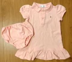 ラルフローレン ワンピース ブルマ 80 女の子 ベビー 赤ちゃん ピンク