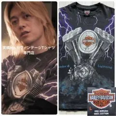 本物572 ハーレーダビッドソン harley davidson 90年代 総柄