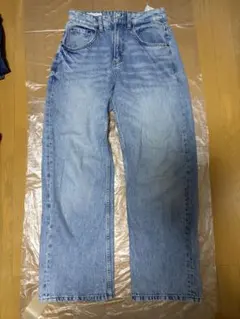 ZARA ライトブルー ストレートデニム