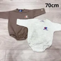 Champion ベビーロンパース 70cm 2着セット