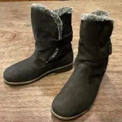 ドイツ最高級！フィンコンフォート LIZZOLA ヌバック ウール ボア ブーツ