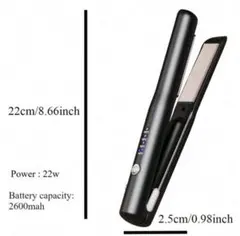 sheinポータブルコードレスヘアアイロン