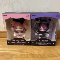 正規品◇ ２個セット スカルパンダ マイメロ クロミ ぬいぐるみペンダント