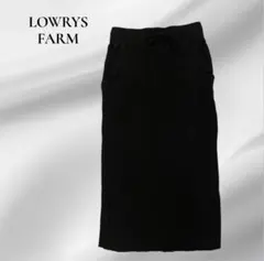【LOWRYS FARM】リブニットタイトスカート Mのサムネイル
