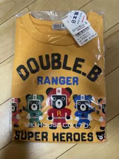 【新品未使用】DOUBLE.B スーパーヒーロー 長袖Tシャツ 130