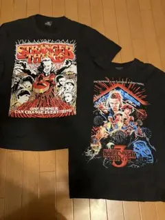 ストレンジャーシングスTシャツ2枚セットSTRANGERTHINGS