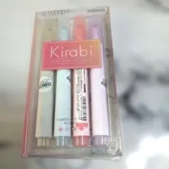 サンスター文具 Kirabi ラメ入りカラーマーカー 4色セットのサムネイル