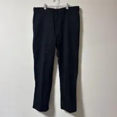 Dickies874 黒色 ワークパンツ 後ろポケット付き