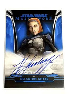 TOPPS STAR WARS 直書き　サインカード　99シリ　スターウォーズ