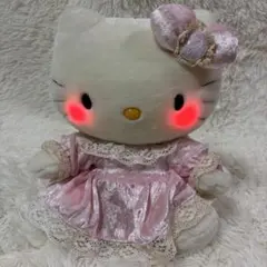3F チャーミーキティ ぬいぐるみ クッション 座布団 レトロ サンリオ