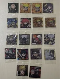 まとめ売り　ナルト　ウエハースシール