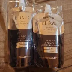 新品未使用ELIXIR アドバンスドエイジングケア しっとり 化粧水乳液のサムネイル