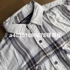 a40301085678様 メンズガーゼシャツ　チェック　Lサイズのサムネイル