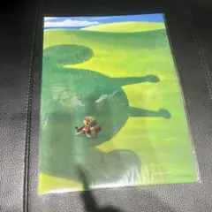 あんぱん展　アンパンマン　バイキンマン　ダブルポケットクリアファイル