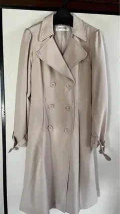 美品 MISCH MASCH ロングトレンチコート