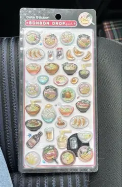 ボンボンドロップシール ラーメン 和柄 新作 第二弾　正規品